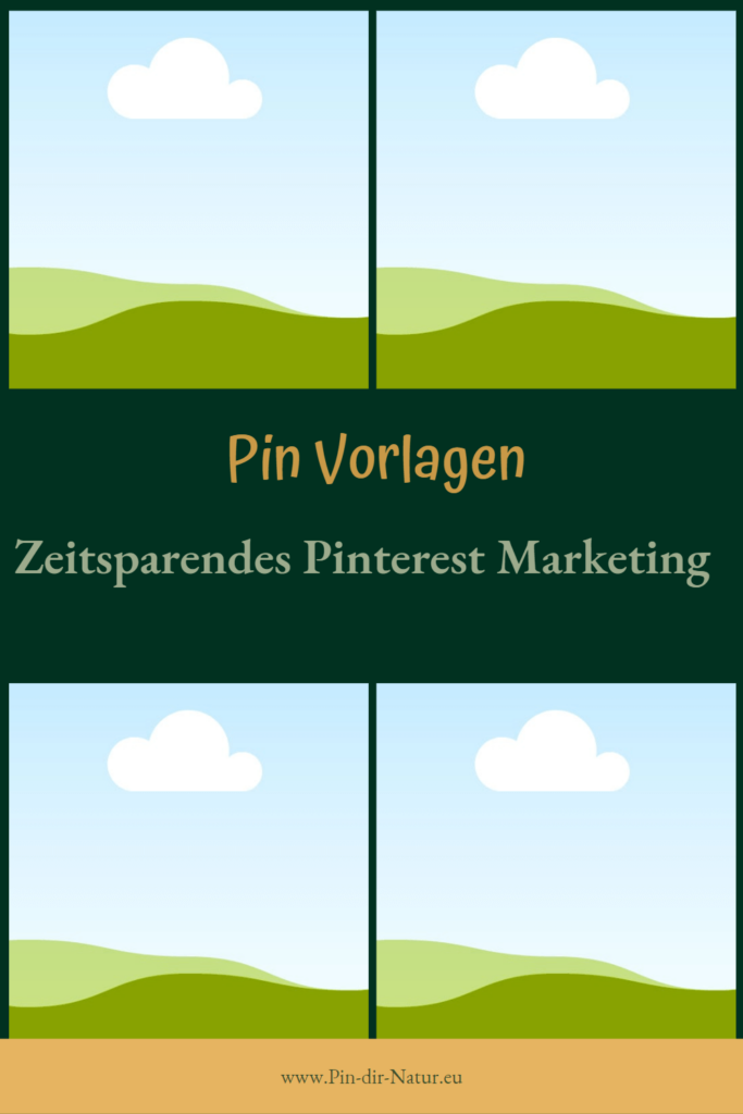 Pin Vorlage als Collage